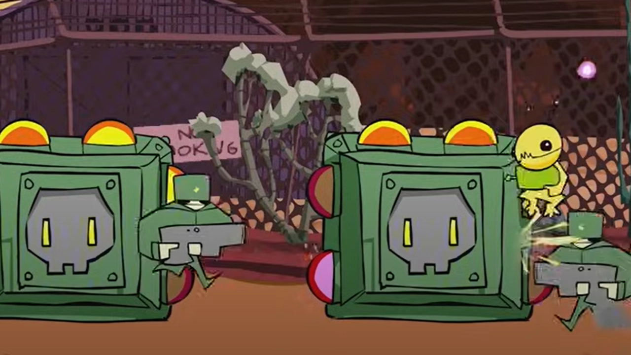 The Behemoth kondigt komst Alien Hominid HD aan