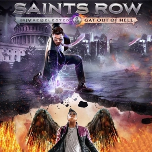 Packshot Saints Row IV: Re-Elected + Gat Out of Hell