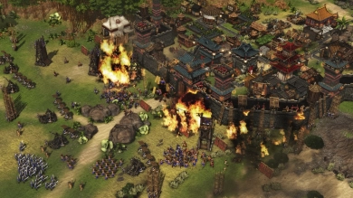 Stronghold: Warlords gameplay toont campagne