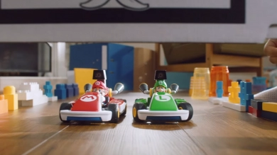 Race met Mario Kart Live: Home Circuit door je eigen woonkamer