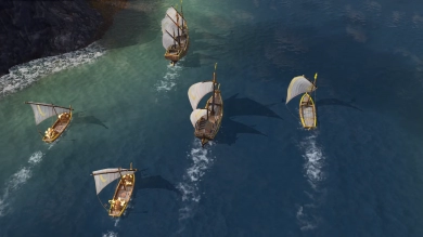 Domineer ook de zeeën in Age of Empires IV