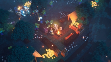 Neem Minecraft Dungeons op proef met Switch Online