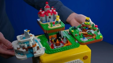 Nintendo en LEGO onthullen Super Mario 64 LEGO-set 