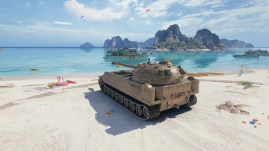 World of Tanks viert 12-jarig jubileum op het strand