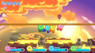Trailer Kirby's Return to Dream Land toont minigames
