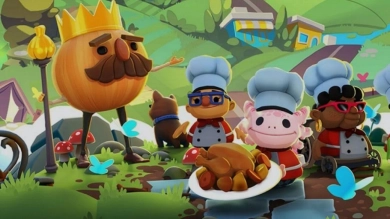 Overcooked! All You Can Eat winter chef update is uit
