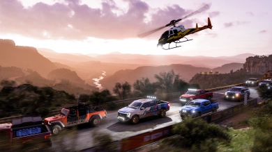 Dit is de map van Forza Horizon 5 Rally Adventure