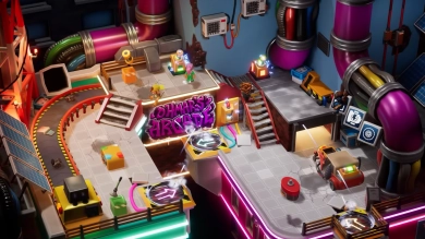 Alom chaos in Manic Mechanics voor Switch