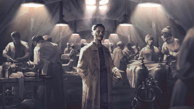War Hospital trailer toont concept art