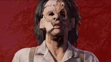 Dit is Nicotero Leatherface in The Texas Chain Saw Massacre