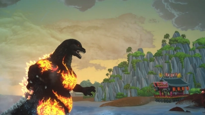 Dave the Diver staat oog in oog met Godzilla