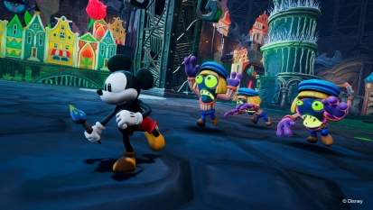 Met je kwast dopen in Epic Mickey: Rebrushed