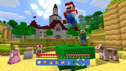Minecraft krijgt Super Mario Mash-up pack op de Switch