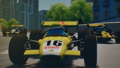 Gameplaytrailer Formula Legends racet voorbij