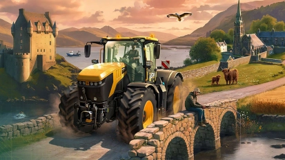 Werp de dobber uit in Farming Simulator 25: Highlands Fishing