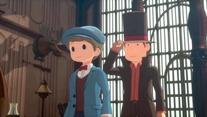 Professor Layton komt op stoom in nieuwe gameplaytrailer