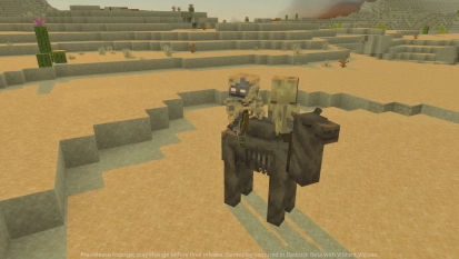 Nieuwe mobs onderweg naar de woestijn van Minecraft