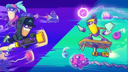 Ervaar 3v1 multiplayer-chaos in Bandit Trap