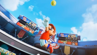 Mario Tennis Fever - Serveert een vermakelijke game