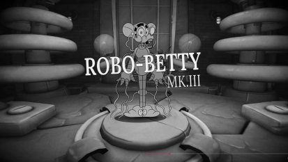 Meermaals op de vuist met Robo-Betty in Mouse: P.I. for Hire