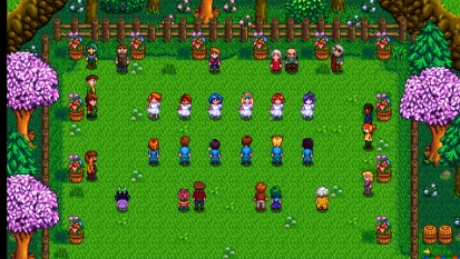 Clint en Sandy zijn de nieuwe vrijgezellen in Stardew Valley
