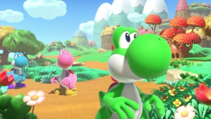 Yoshi and the Mysterious Book - Doet een boekje open