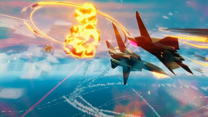 Ace-like rogue-like DELIVERY MUST COMPLETE vliegt voorbij