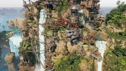 Corsair Cove is een stedenbouwer met een piratenthema