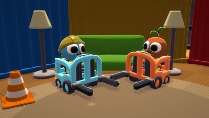 Bestuur vanaf volgende maand je vorkheftruck in Crashout Crew