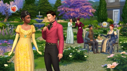 De Sims 4 krijgt Bridgerton-Kits met baljurken en luxe balzalen