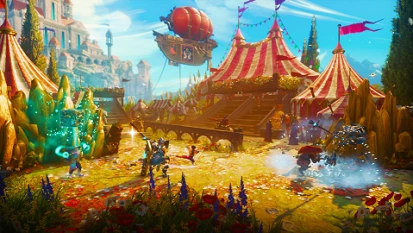 Puzzelen, vechten en platformen in Trine 6: Together in Time
