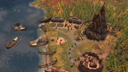 Age of Empires IV: Raiders of the North valt binnen in de herfst