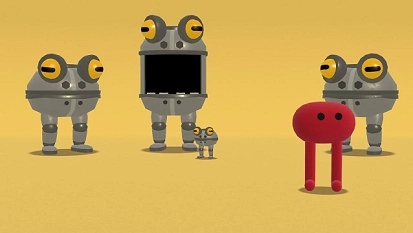 Pikuniku 2 brengt zijn vreemde puzzelwereld naar de Switch 2