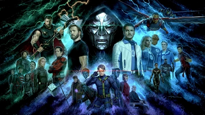 Officiële concept art Avengers: Doomsday toont volledige cast
