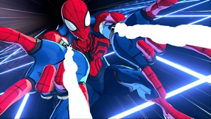 Spider-Man schittert in Marvel Tokōn: Fighting Souls guide