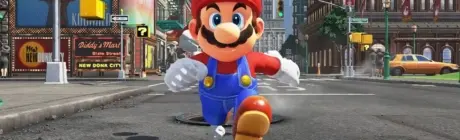 Super Mario Odyssey in Halloween sfeer