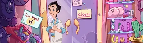Gortdroge gameplay in Leisure Suit Larry - Wet Dreams Don't Dry