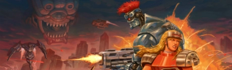 Twee personages Blazing Chrome onthuld