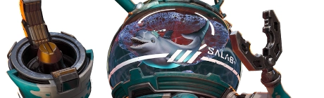 Bleeding Edge laatste personage is Mekko de dolfijn