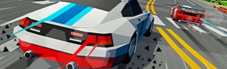 Retro racen in Hotshot Racing