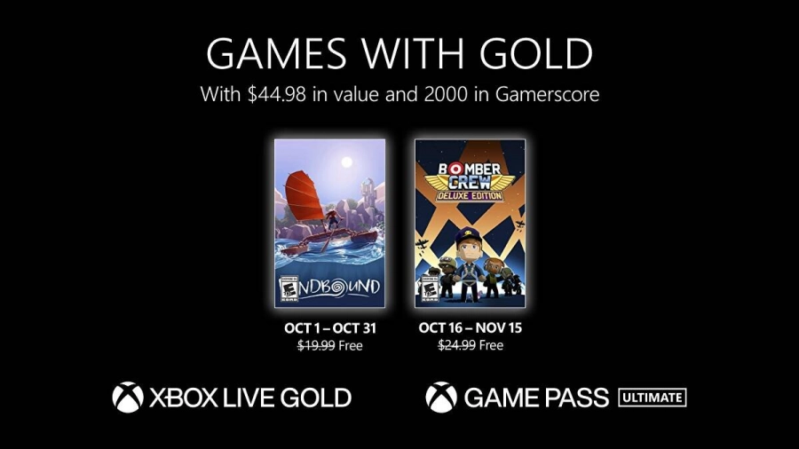 Games With Gold Oktober 2022