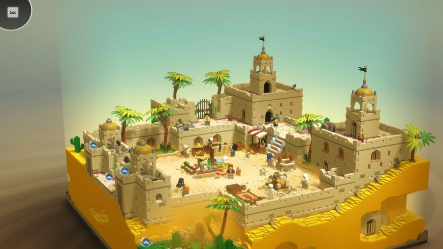 LEGO Bricktales woestijnwereld