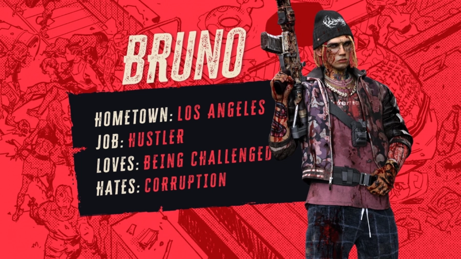 Dead Island 2 character Bruno