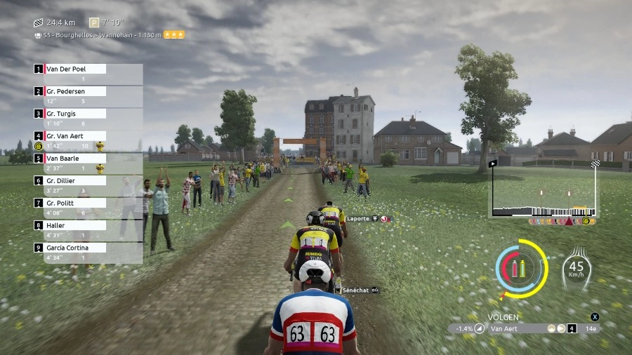 Tour de France gameplay2