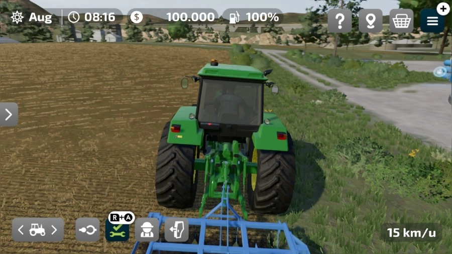 Farming Simulator 23 plannen van AIwerkers