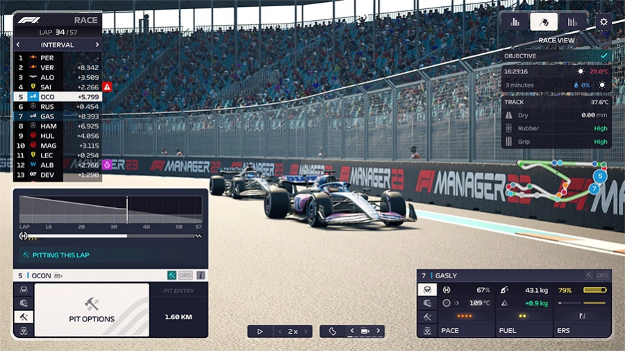 F1 Manager 2023 scenario