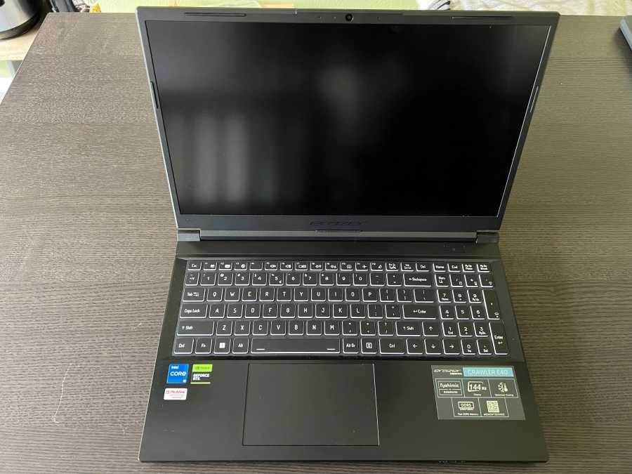 ERAZER Crawler E40 unboxing and hardware 6