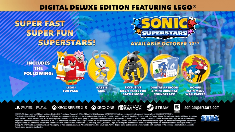 Sonic Superstars Digital Deluxe