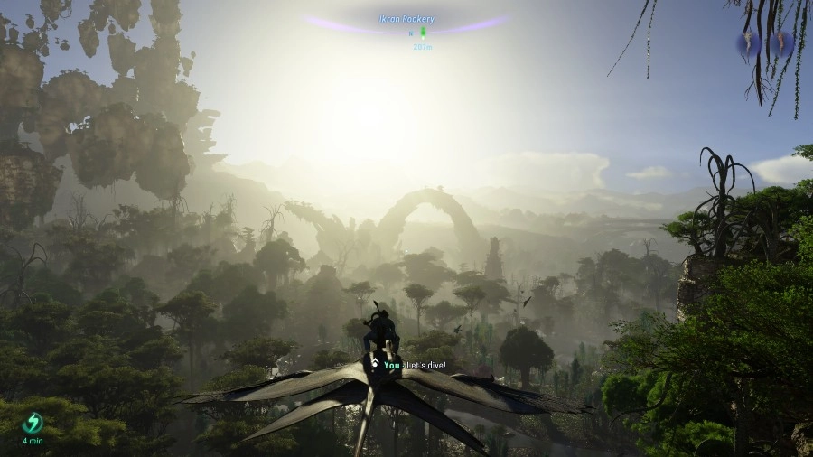 Take Flight Quest en Ikran Rookery in Avatar Frontiers of Pandora 1