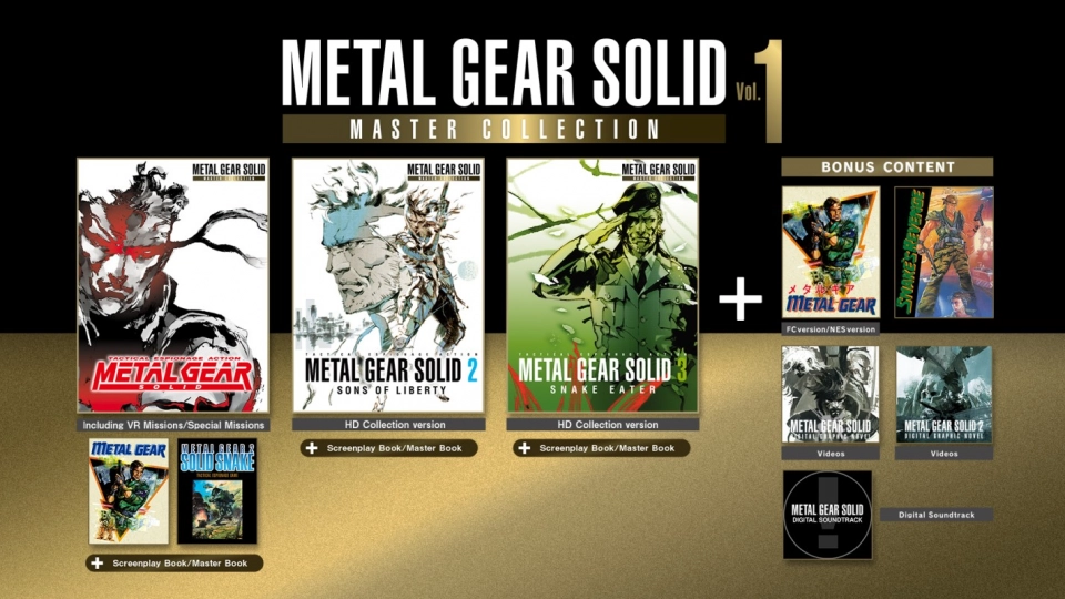 Metal Gear Solid Master Collection Vol 1